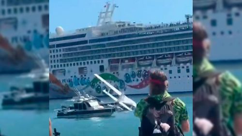 Hidroavión se estrella cerca de la terminal de cruceros de Miami: Siete pasajeros rescatados ilesos en operativo espectacular