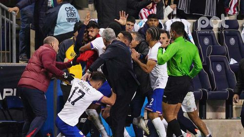 Batalla campal en el amistoso EE.UU.–Paraguay: Gustavo Gómez desata una pelea que manchó el 2-1 en Filadelfia