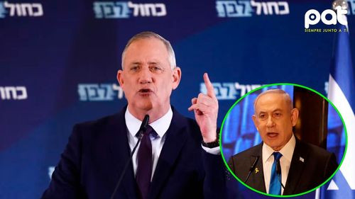 Benny Gantz advirtió que dejará el Gobierno si Netanyahu no elabora un plan de posguerra para Gaza