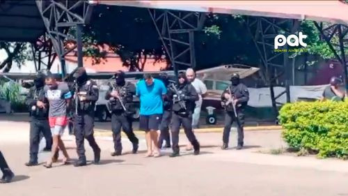 Brasileños acusados de narcotráfico y tráfico de armas son entregados a autoridades de su país