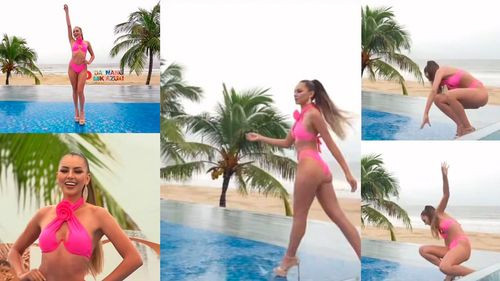 Incidentes en la competencia de trajes de baño del Miss Grand Internacional 2023