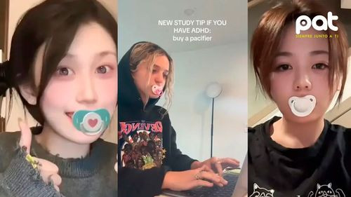 Chupetes para adultos: la extraña tendencia viral que promete eliminar el estrés
