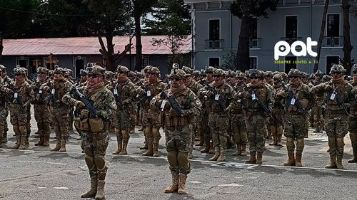 Clausura del curso de inducción a la lucha contra el contrabando en Oruro