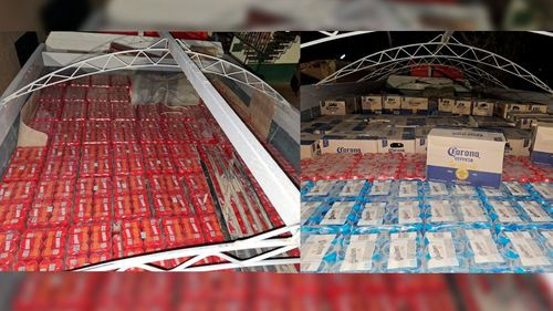 Comando Estratégico Operacional intercepta camión cargado de cerveza ilegal procedente de Argentina 
