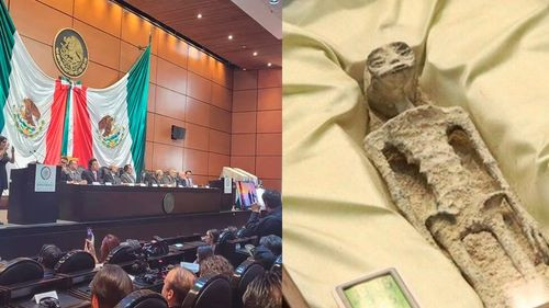 Cuerpos de extraterrestres son presentados ante diputados en histórica audiencia en la UNAM