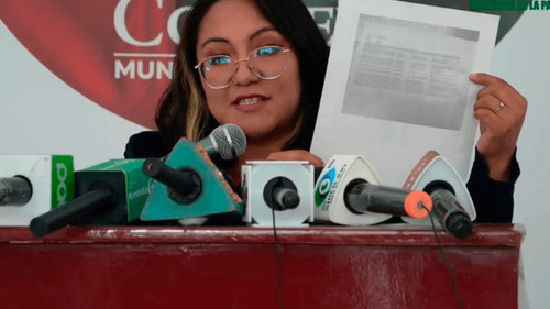 Concejal delgado denuncia aprobación irregular del poa de la paz