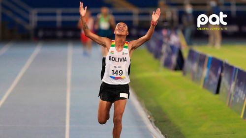 David Ninavia hace historia al obtener medalla de oro en el Campeonato Iberoamericano de Atletismo