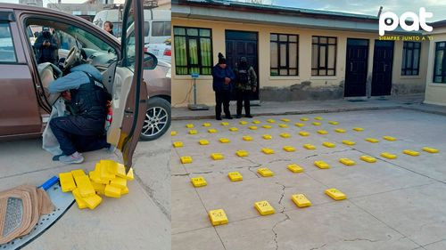 Hombre es detenido por transporte de grandes cantidades de cocaína en vehículo camuflado