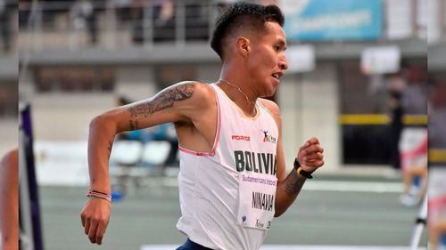 El nombre de David Ninavia resuena con fuerza en el atletismo boliviano