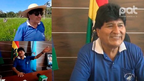 Evo Morales expresa su preocupación ante la división del MAS