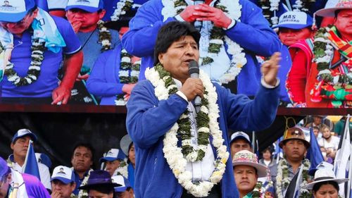 Evo Morales ratifica &quot;lucha&quot; para defender el congreso que le reeligió como líder del MAS