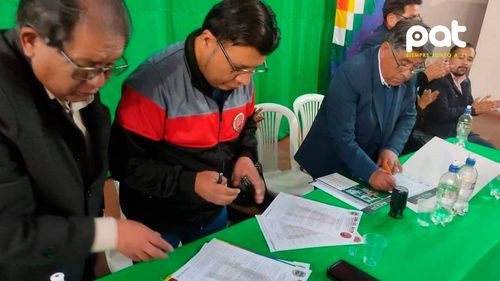 Firman convenio de cooperación el Instituto Técnico Comercial INCOS EL ALTO y la Central Obrera Regional (C.O.R.) El Alto