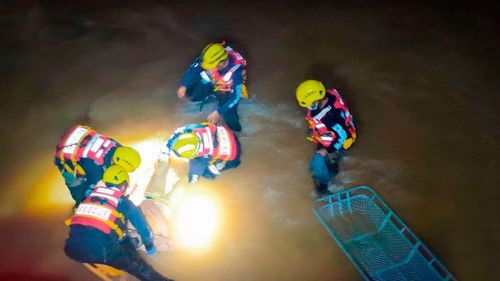 Joven muere ahogado en el puente de tarumá, El Torno