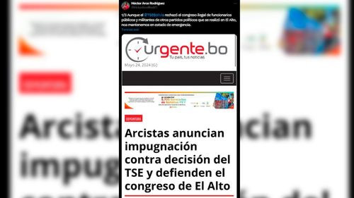 Héctor Arce Rodríguez Denuncia Intento de Judicialización Contra el MAS