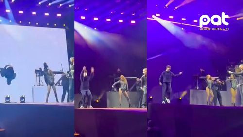 Hijo de Ricky Martin, sorprende al público al subir al escenario durante concierto en Chile
