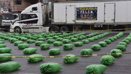 Fuerza Antidrogas incauta 4,440 libras de cocaína con destino a Oruro
