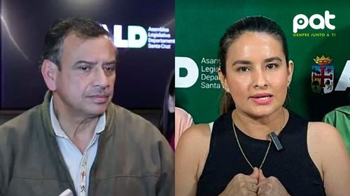 Iván Quezada reemplaza a Paola Aguirre como jefe de bancada de Creemos