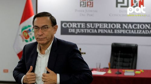 Juez ordena cinco meses de prisión preventiva contra el expresidente de Perú