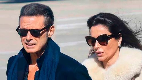 Luis Miguel junto a su novia muestra su cambio de look