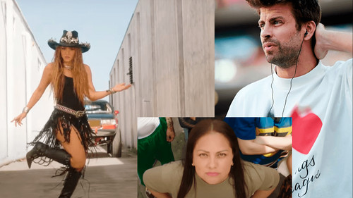 La sorprendente reacción de Gerard Piqué ante los dardos de Shakira en &quot;El Jefe&quot;