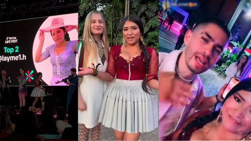 Boliviana Layme brilla en los Premios TikTok Live Fest 2024