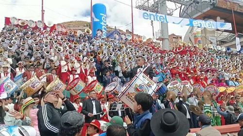 Más de 5 mil músicos hicieron vibrar a Bolivia en el XXIII Festival de Bandas