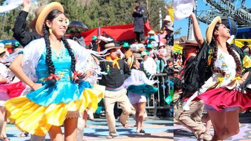 El ballet folklórico de la EMDA y danzas autóctonas abren la entrada con la chaqueñada
