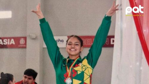Monserrath de la Riva clasificó al mundial de gimnasia de trampolín en España