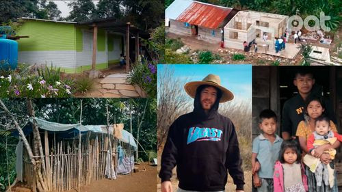 MrBeast construye 15 hogares para familias vulnerables en Guatemala