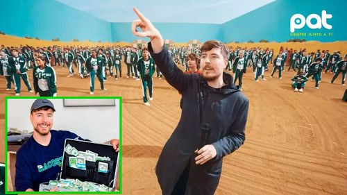 MrBeast anuncia serie en Prime Video con premio récord y desafía a &quot;El Juego del Calamar&quot;