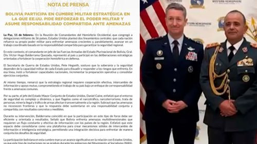 Bolivia participa en reunión hemisférica de comandantes en defensa