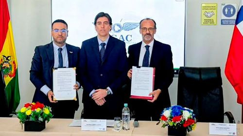Imagen de Bolivia y Chile firman acuerdo para fortalecer la conexión aérea internacional