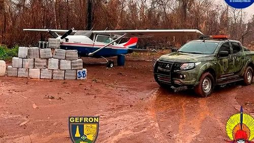 Brasil decomisa 500 kilos de droga procedente de Bolivia en operación en Itaituba