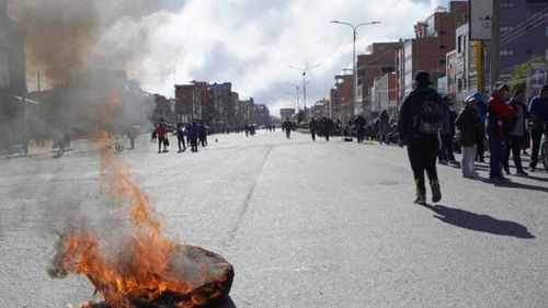 Ley antibloqueos plantea hasta 20 años de cárcel por uso de explosivos en protestas