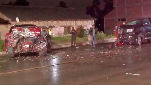 Choque frontal en Quillacollo deja un fallecido y tres heridos