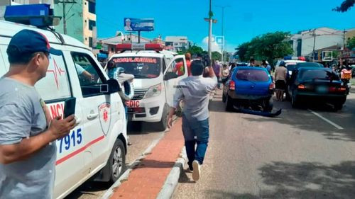 Choque en cadena deja tres heridos en el segundo anillo de Santa Cruz