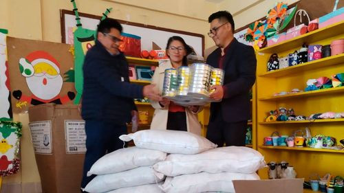 Donativos fortalecen la alimentación de niños del albergue transitorio 24 horas