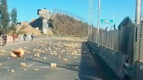 ABC denuncia daños en la autopista La Paz - El Alto tras marchas y movilizaciones