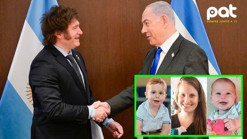 Netanyahu agradece a Milei por declarar duelo nacional tras el asesinato de los niños Bibas