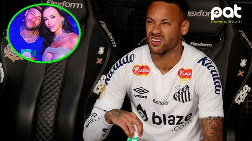 Neymar en el ojo de la tormenta: Ausente en la eliminación de Santos pero presente en el carnaval