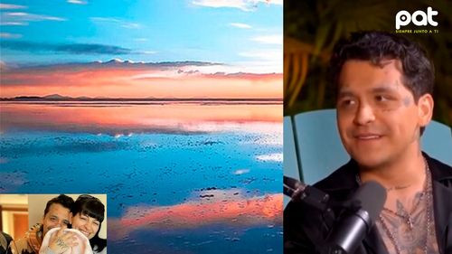 Christian Nodal revela el origen del nombre de su primogénita inspirado en un viaje a Bolivia