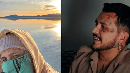 Christian Nodal: &quot;El viaje al Salar de Uyuni fue lo que más me marcó y ahí comenzó mi despertar espiritual”