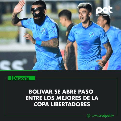 Bolivar se abre paso  entre los mejores de la Copa Libertadores
