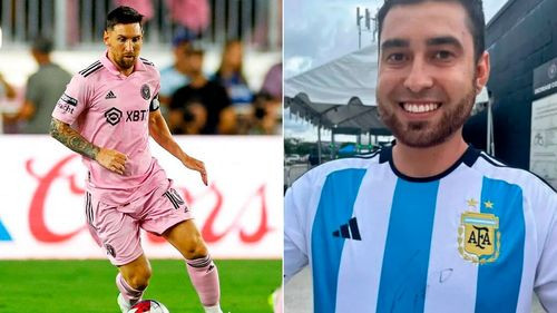 Empleo perdido, pero el corazón lleno: colombiano en Miami es despedido por buscar un autógrafo de Messi