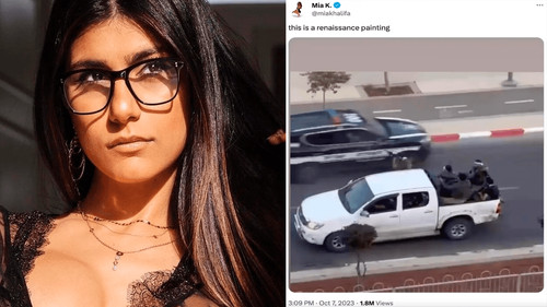 Playboy despide a Mia Khalifa por su apoyo a Hamas y comentarios insensibles