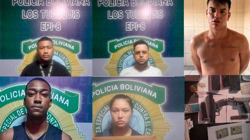 Policía detiene a presunto capo del PCC en Bolivia junto a grupo de delincuentes con amplio prontuario