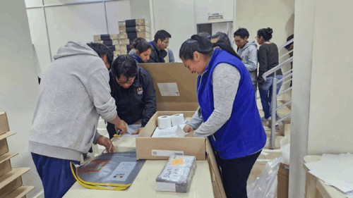 Imagen de Balotaje inédito en Bolivia: TSE intensifica el armado de maletas electorales para cinco departamentos