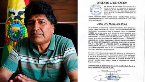 El Gobierno ratifica la orden de aprehensión contra Evo Morales y afirma que se ejecutará sin previo aviso