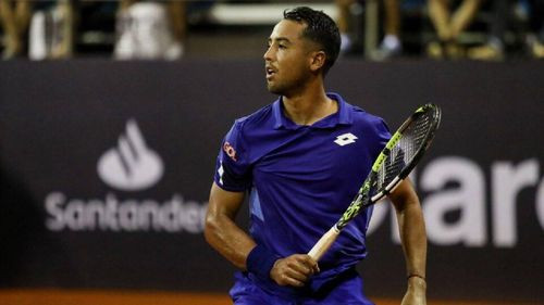 Hugo Dellien en cuartos de final del Challenger Curitiba