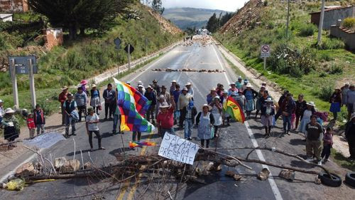  Ocho puntos de bloqueo causan pérdidas por $us 1.000 millones